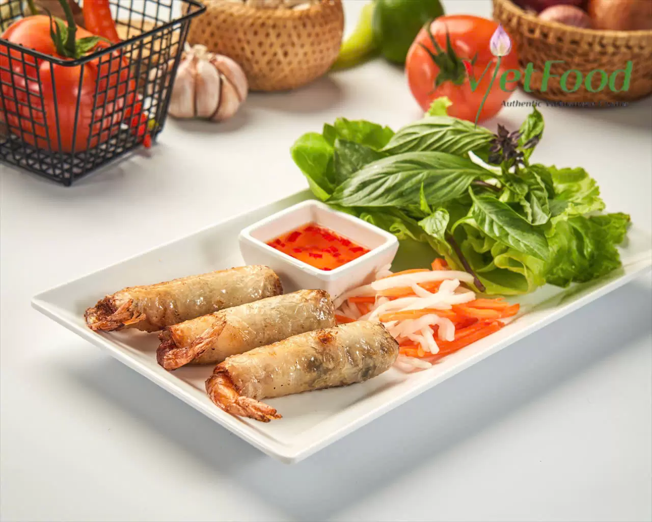 FRIED SHRIMP ROLLS - Chả Giò Tôm