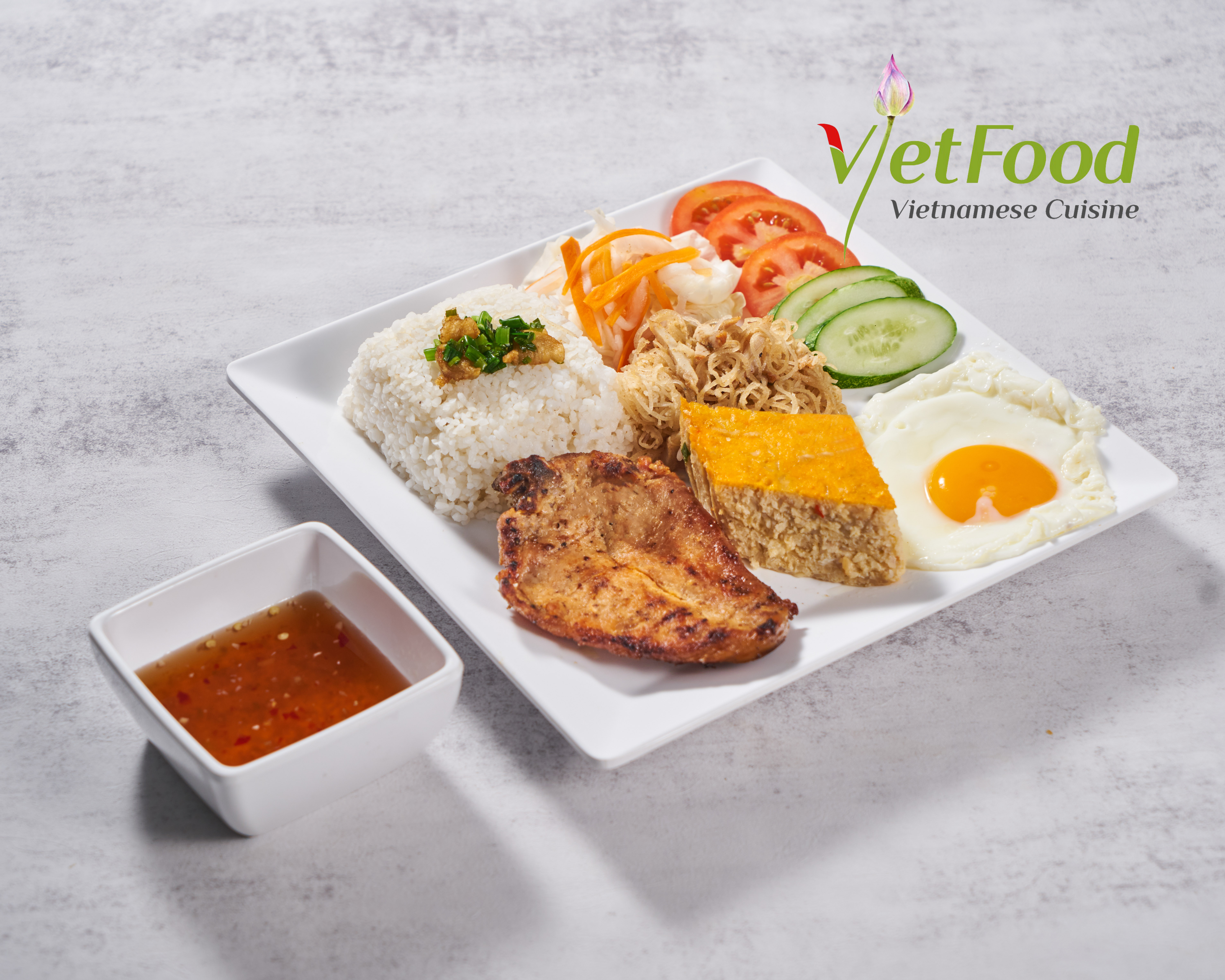 SPECIAL BBQ PORK - Cơm Sườn, Bì, Chả, Trứng