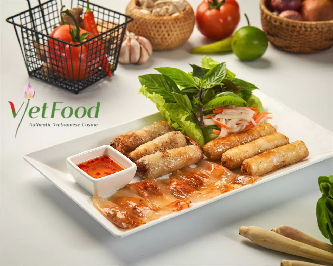 SPECIAL PLATTER & TRAY – DĨA CUỐN & MÂM CUỐN