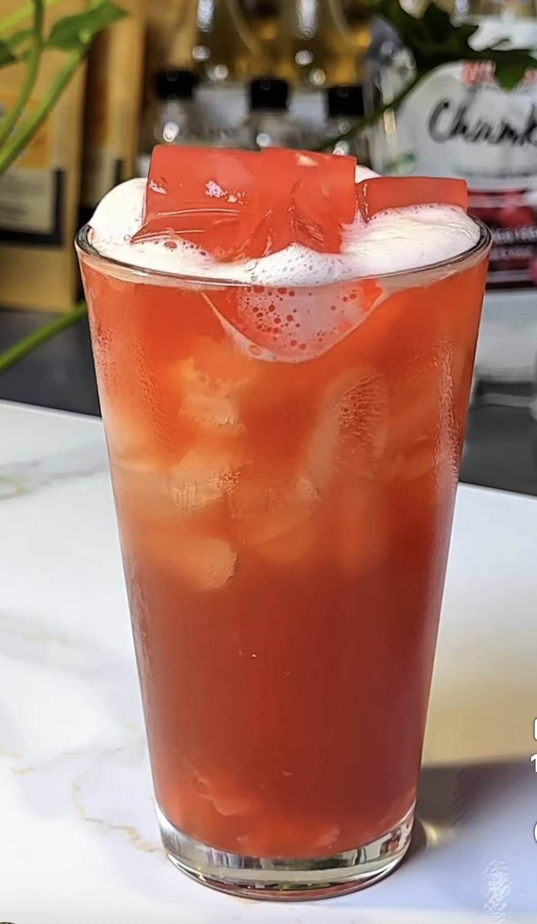 Rose Lychee Jelly Tea - Trà Thạch Vải Hoa Hồng