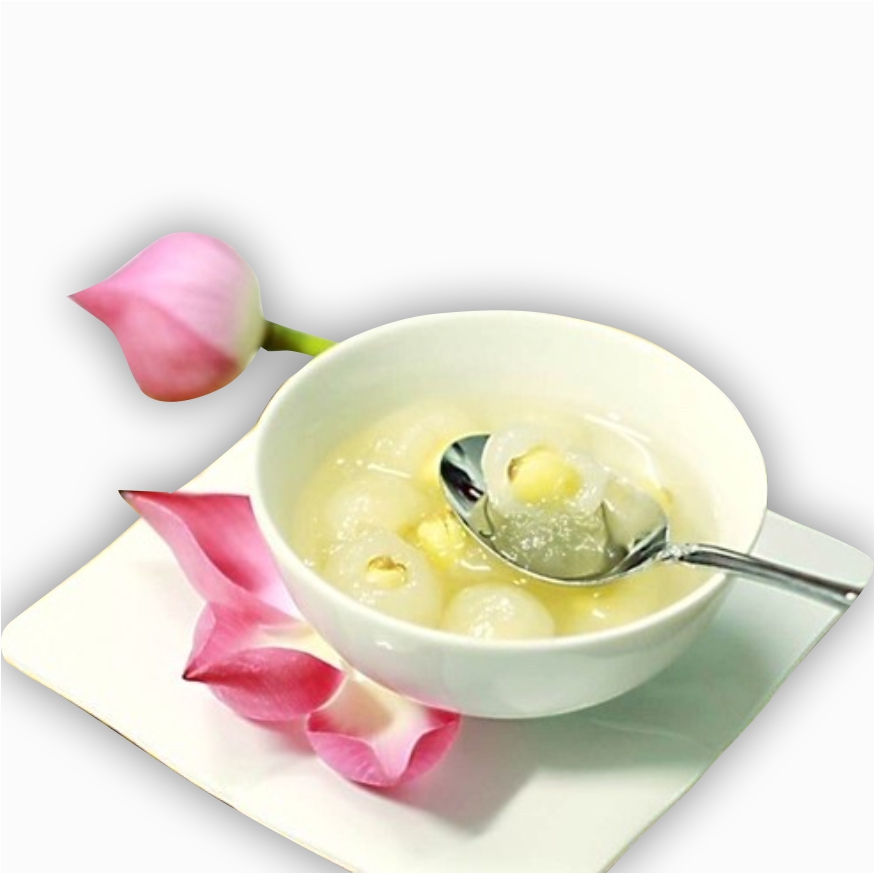 Sweet Mung Bean Lotus Pudding- Chè Đậu Xanh Hạt Sen