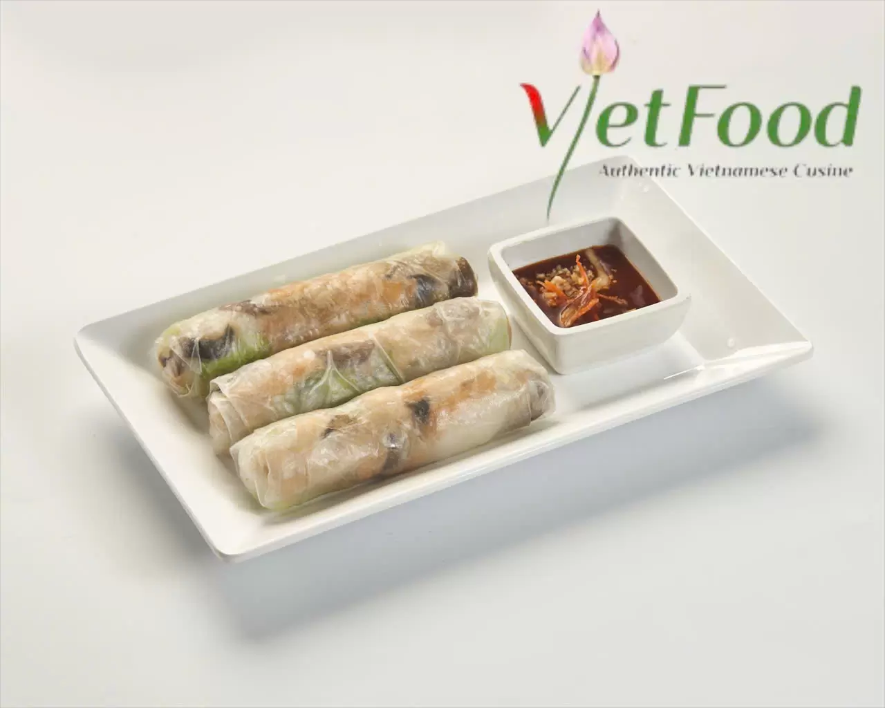 VEGETARIAN FRESH ROLLS - Gỏi Cuốn Chay   