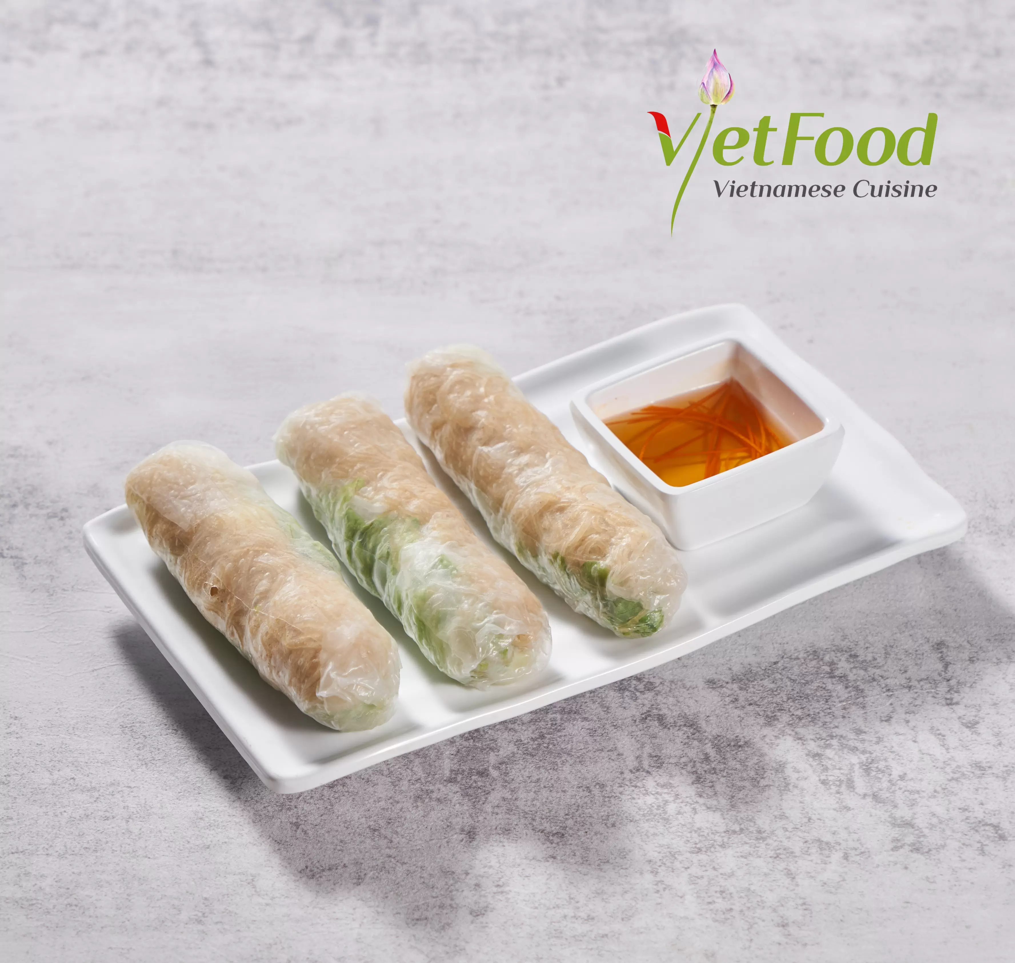 SAIGON STYLE  FRESH ROLLS - Bì  Cuốn