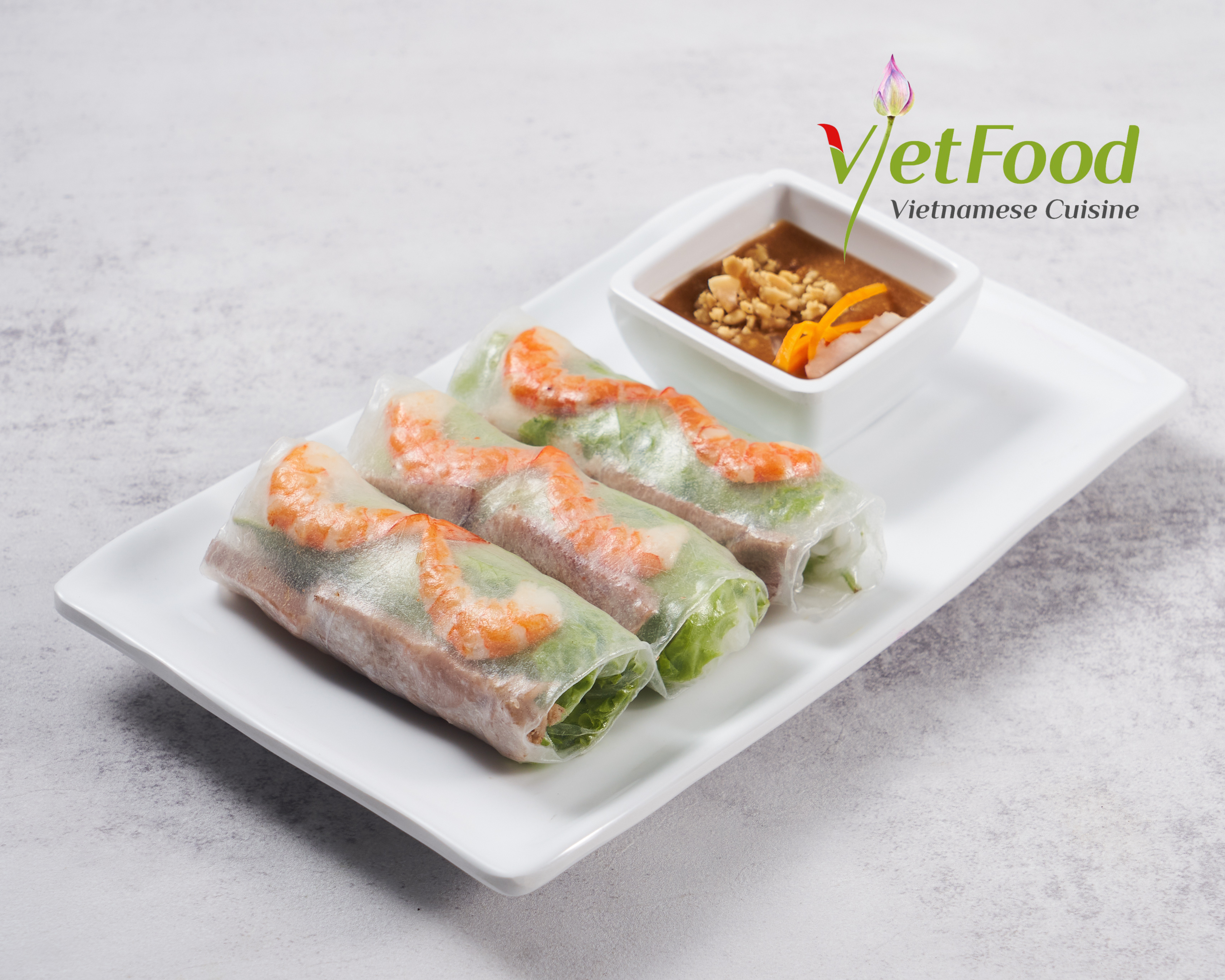  SHRIMP & PORK FRESH ROLLS - Gỏi Cuốn Tôm Thịt 