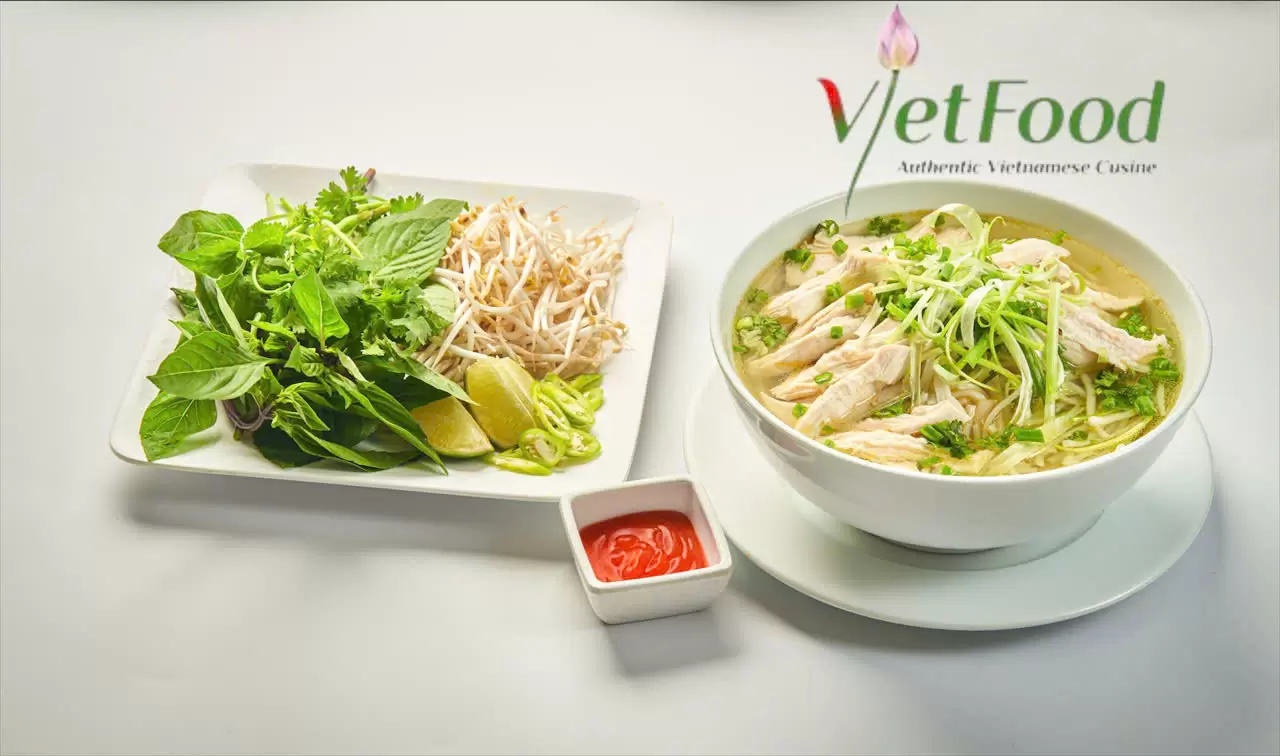 CHICKEN PHO - Phở Gà Xé